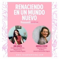Ana Amaya y Andrea Sydow invitándote a que compartas tu luz